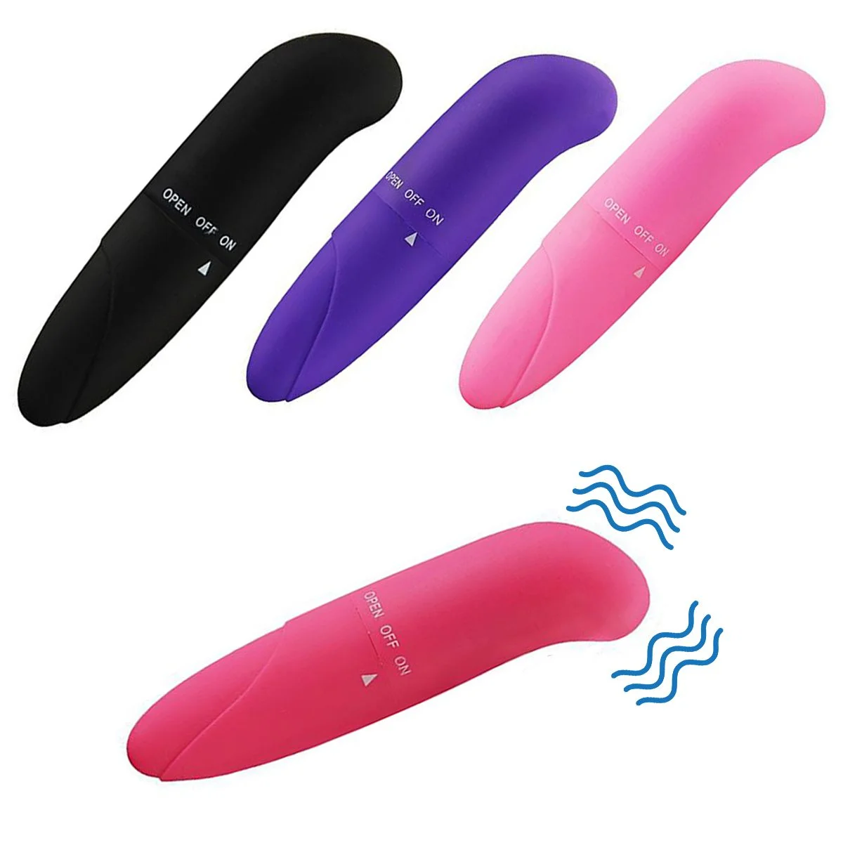 Vibrador Personal Mini Ponto G Liso Silencioso Cor:Roxo - Imagem 2